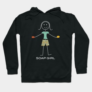 Funny Womens Soap Making Design Hoodie